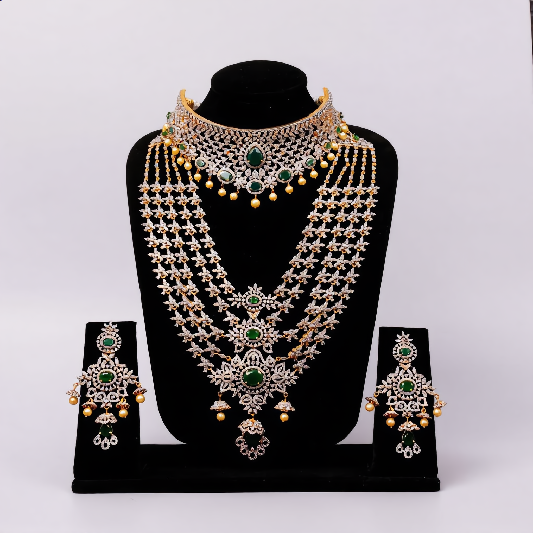 Dimond Cut finish 5 layers Haramu with Chowkar