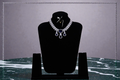Platinum Moon Neckless Set